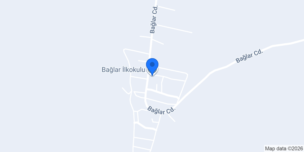 Bağlar İlkokulu konumu