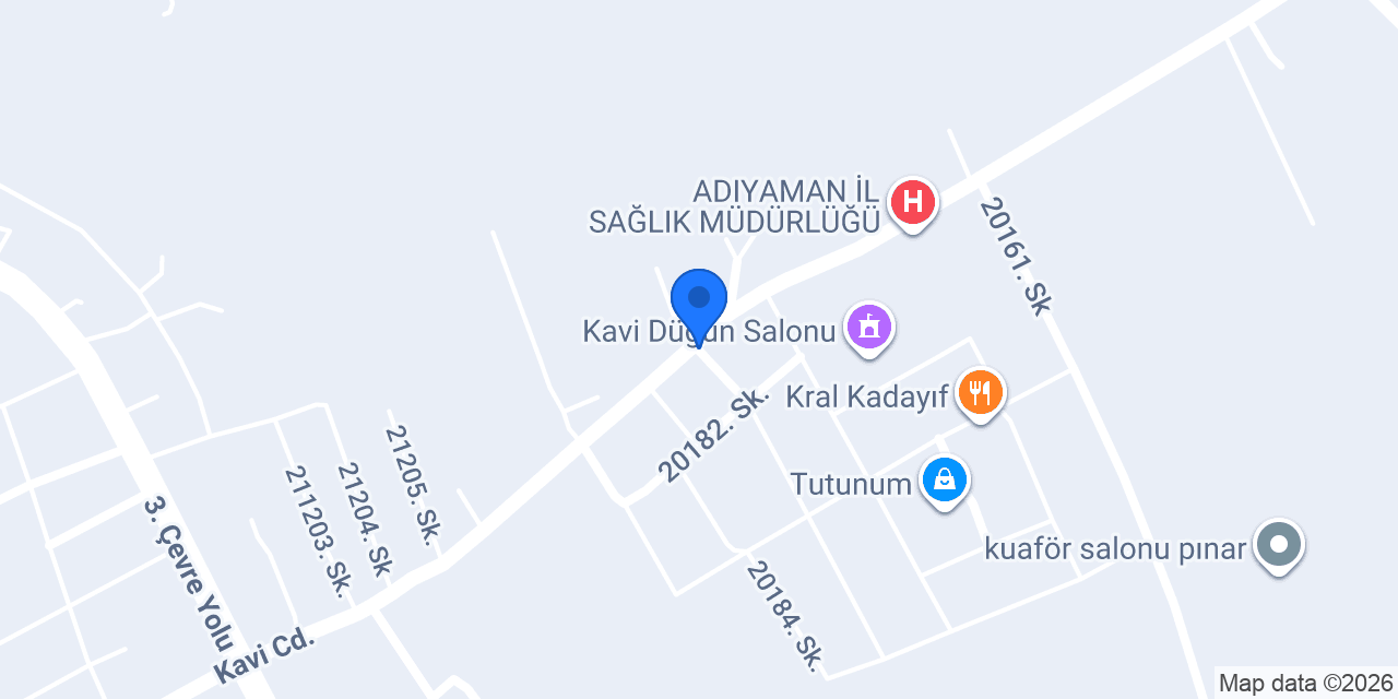 Adıyaman AKEL SÖVE konumu