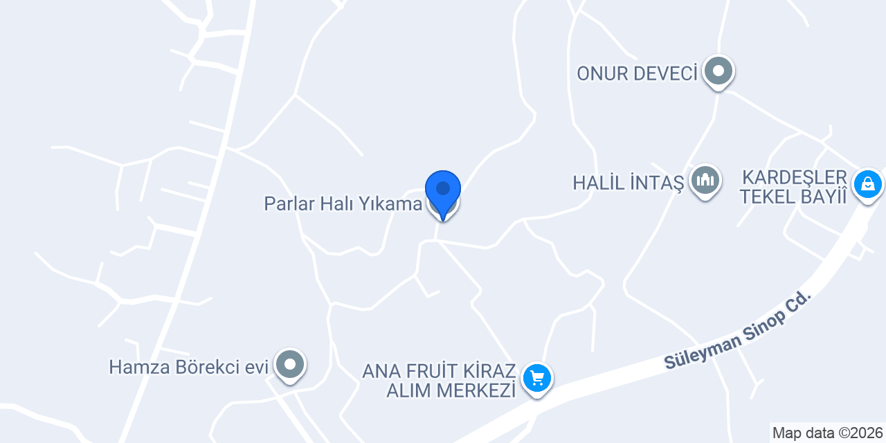 Parlar Halı Yıkama konumu