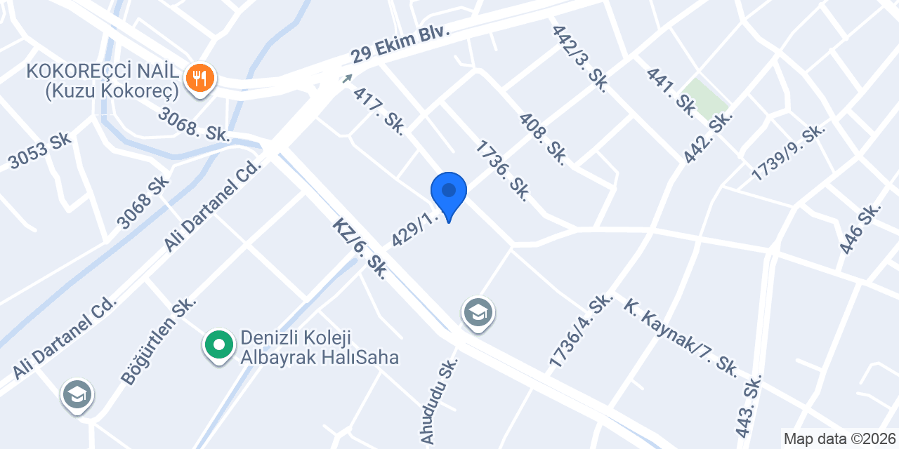 Dilek Ağacı Kreş konumu