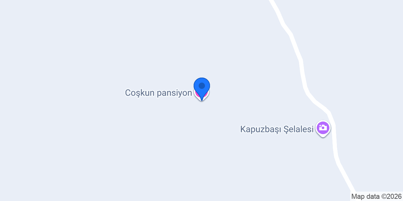 Coşkun pansiyon konumu