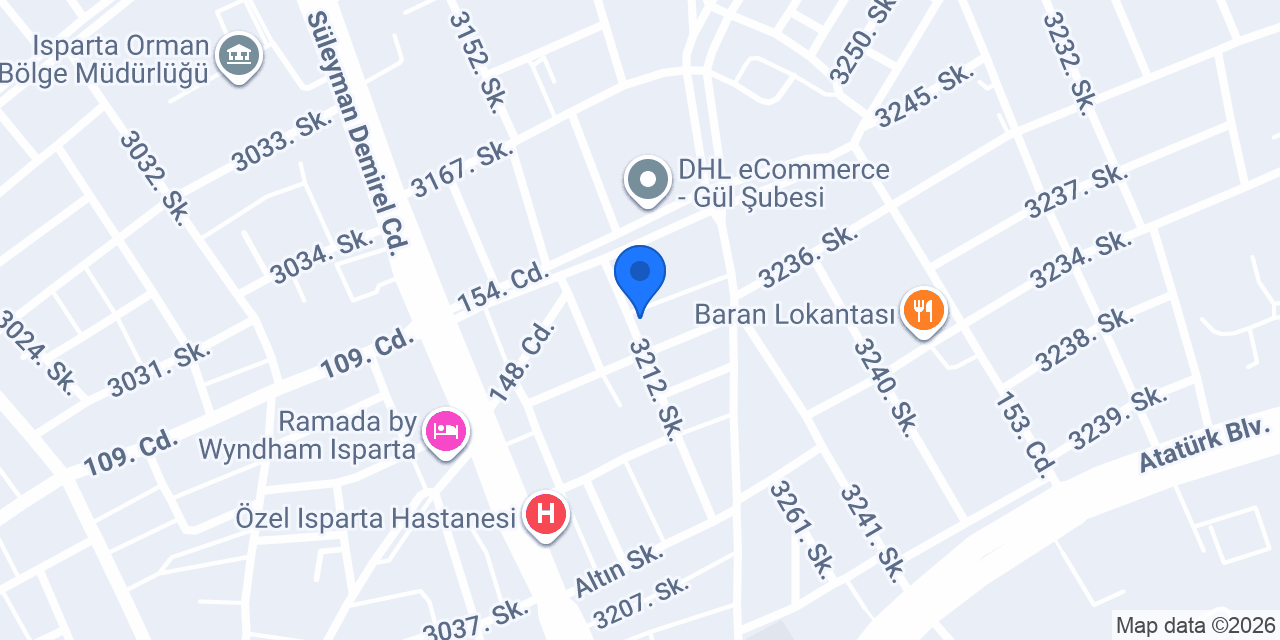 Maycup Kağıt Bardak konumu