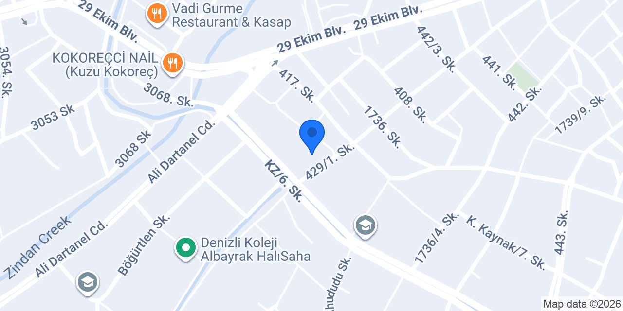 Kalem İnşaat ve Yapı Malzemeleri konumu