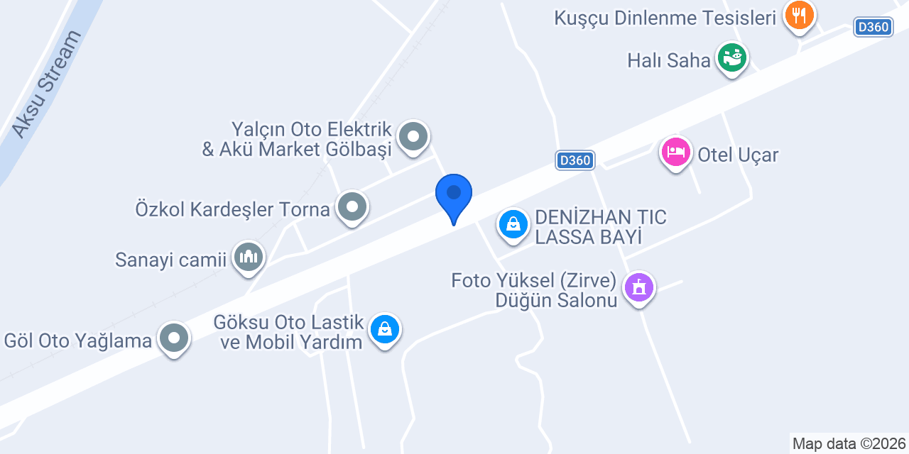 Kardeşler Oto Cam konumu