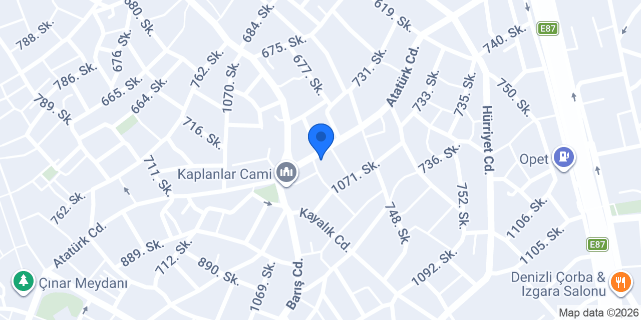 Keyden Elektronik Anahtar - Denizli 7/24 Çilingir konumu
