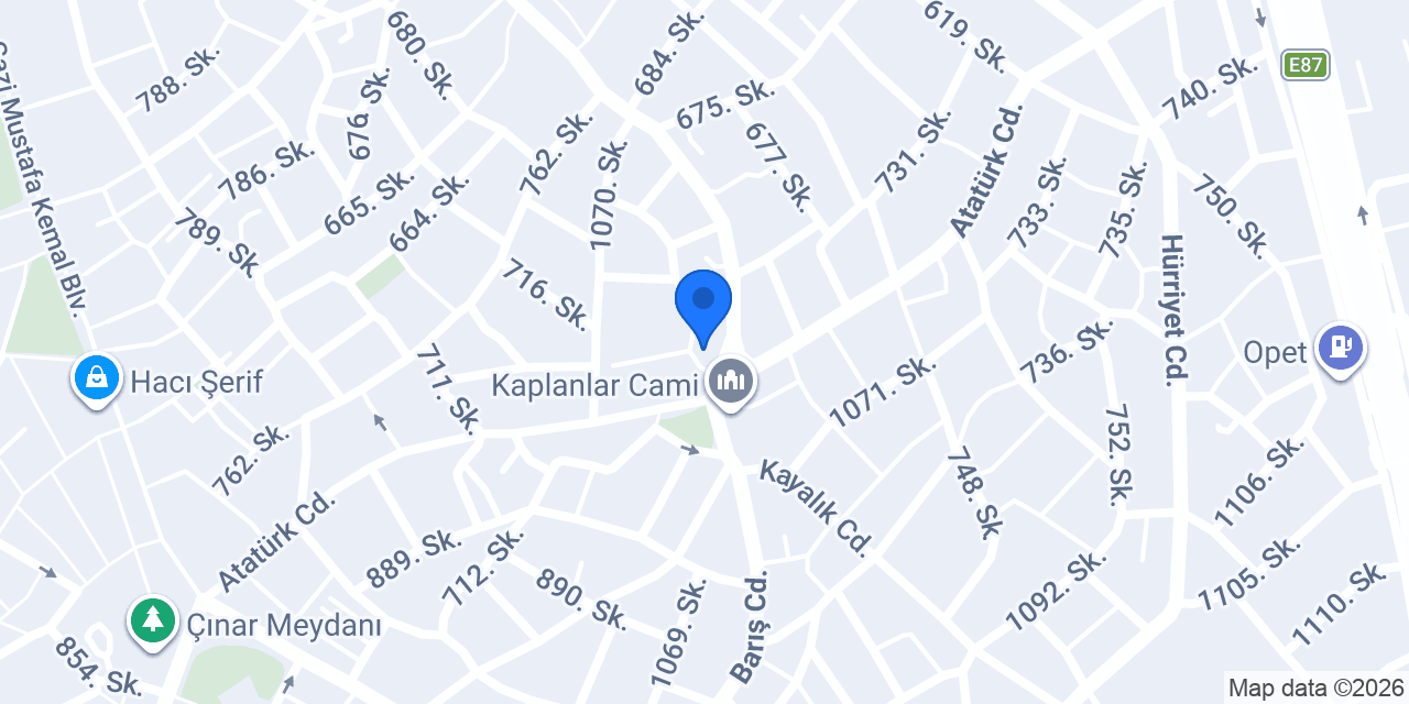 İŞMAR RENT A CAR konumu