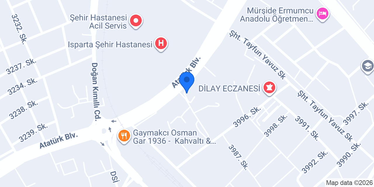 Özge Eczanesi konumu