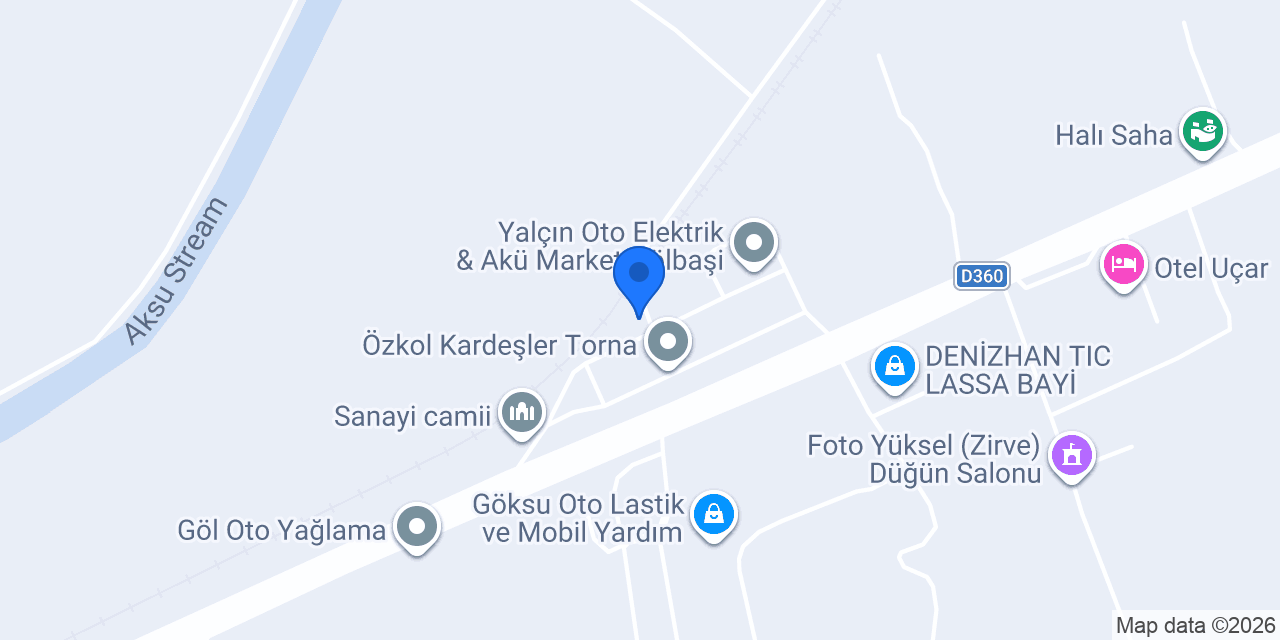 Özkul Ticaret konumu
