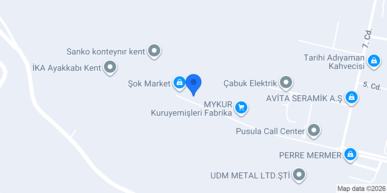 EKTOMİ MEDİKAL TEKSTİL LTD ŞTİ konumu