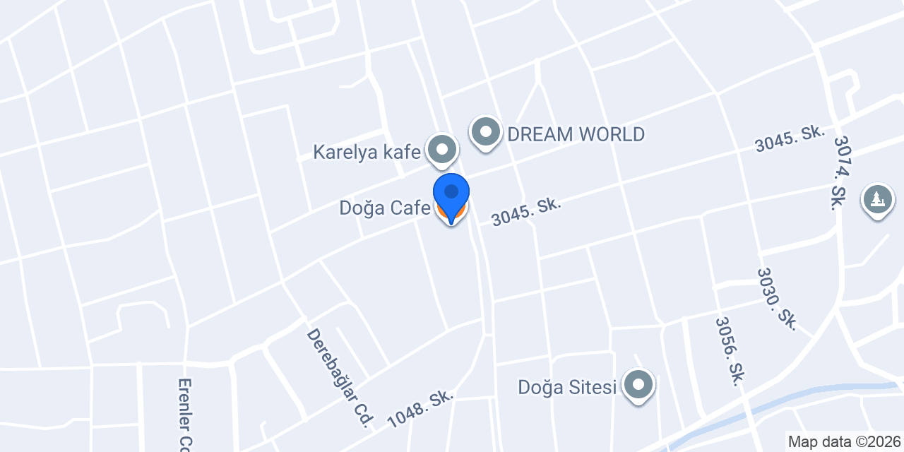 Doğa Cafe konumu
