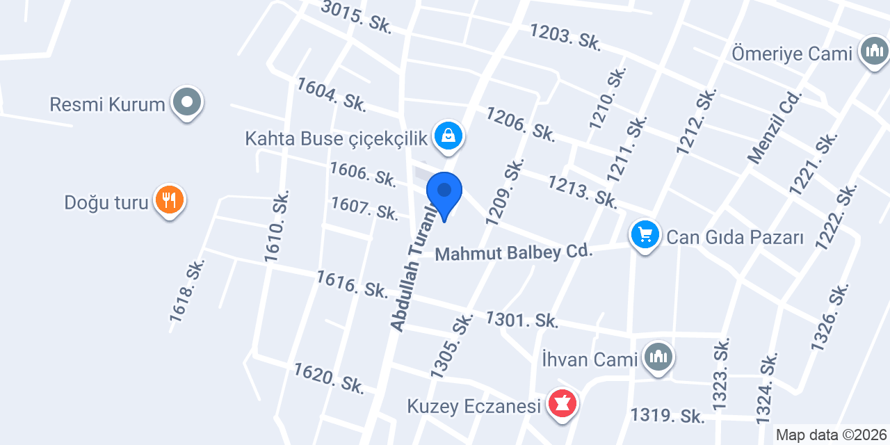 Doğa veteriner kliniği konumu