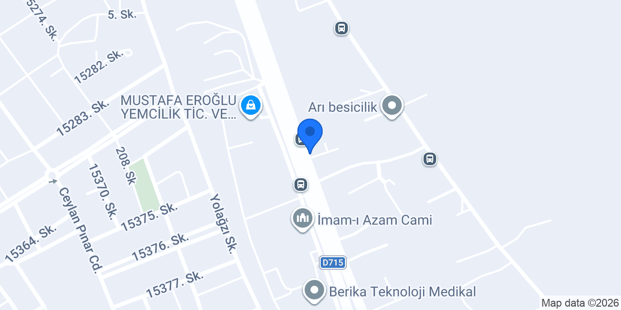ERİKÇİ CONSEPT konumu