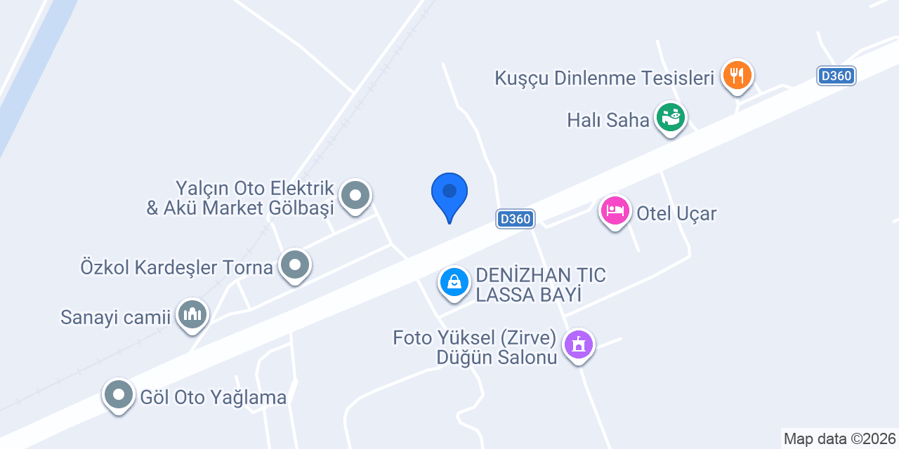 Efsane Düğün Sarayı konumu