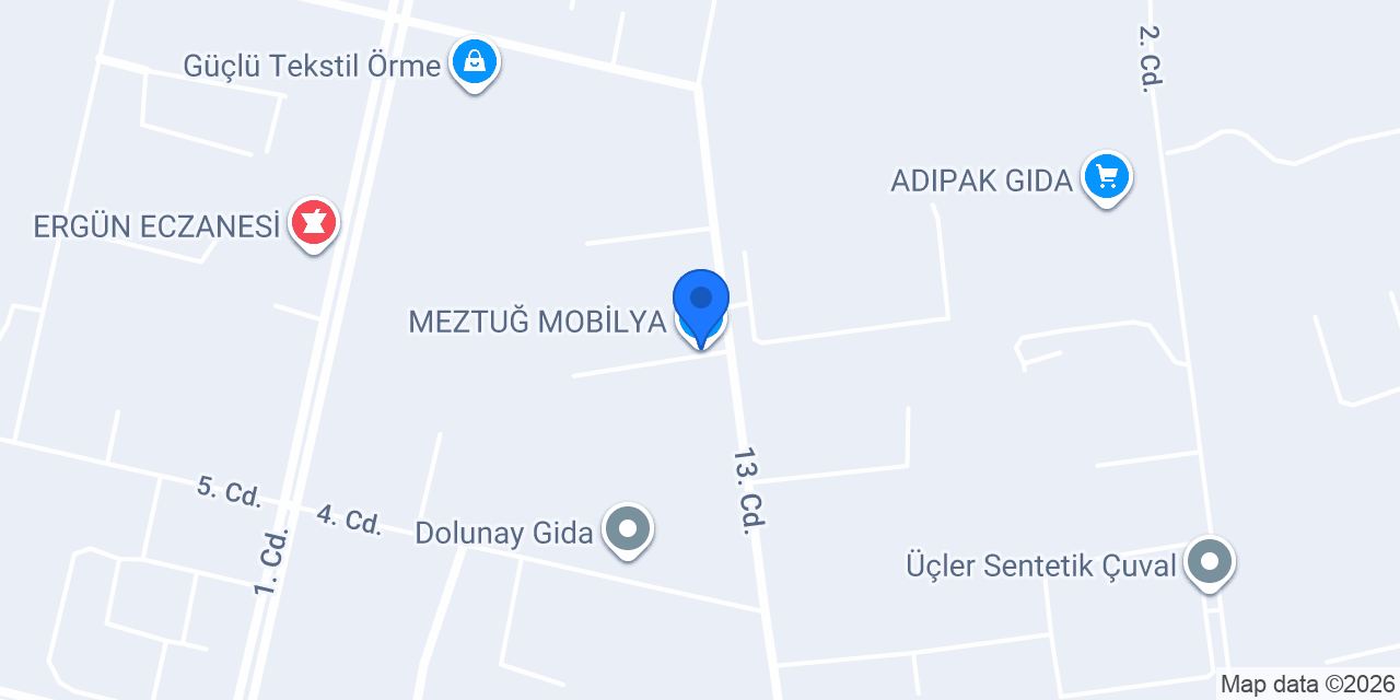 MEZTUĞ MOBİLYA konumu