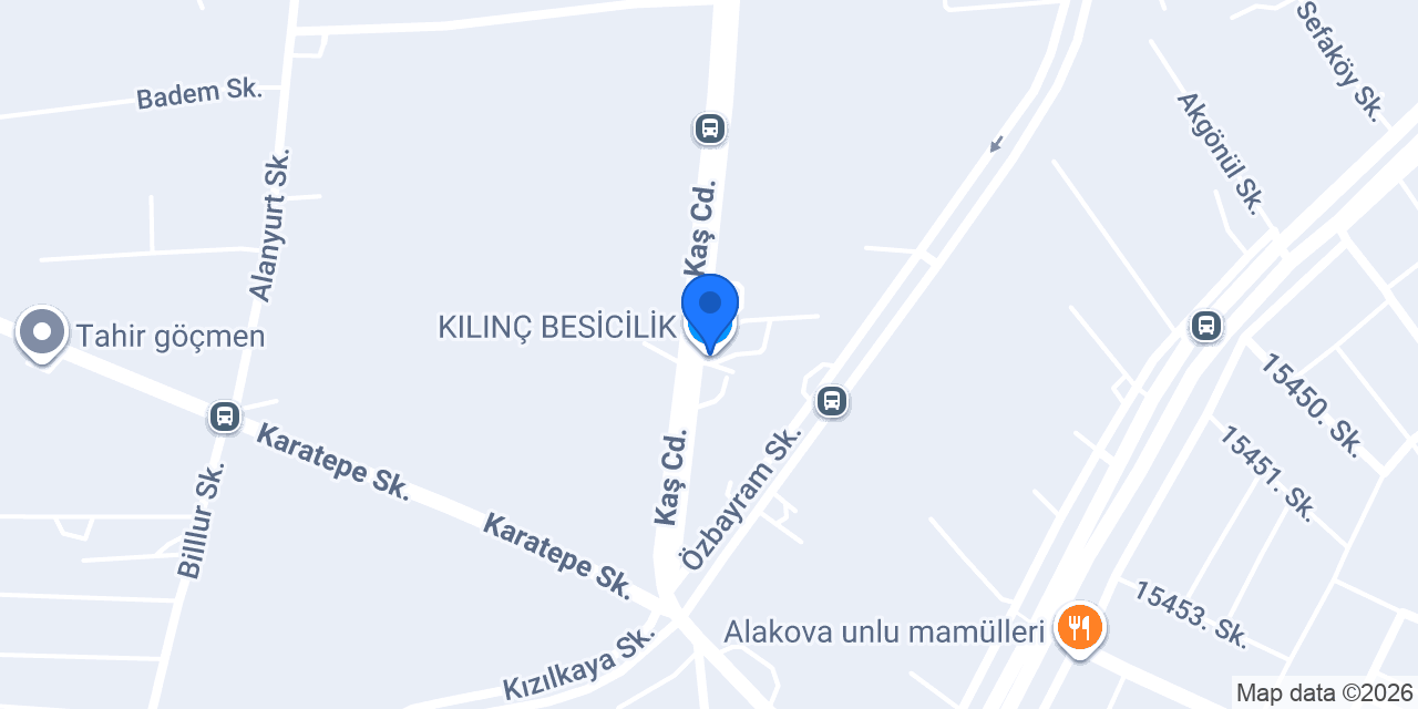 KILINÇ BESİCİLİK konumu