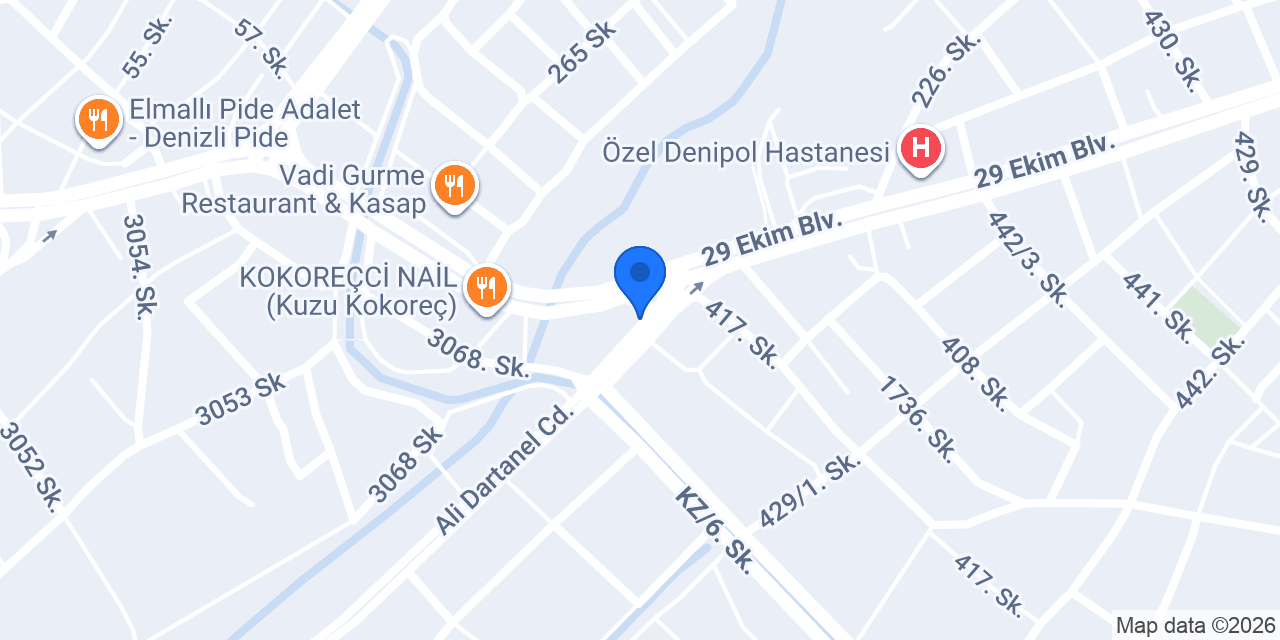 Meram Temizlik konumu