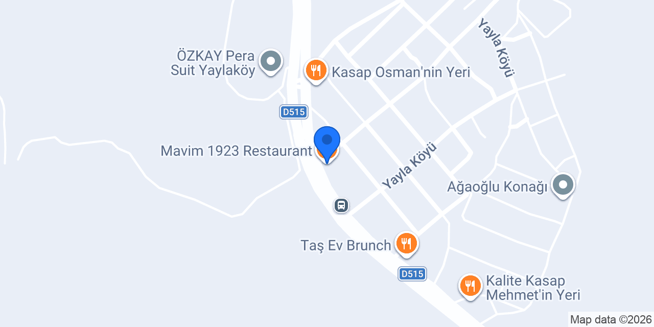 Mavim 1923 Restaurant konumu