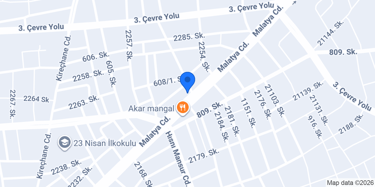 DEMİRSON ELEKTRİK AYDINLATMA konumu