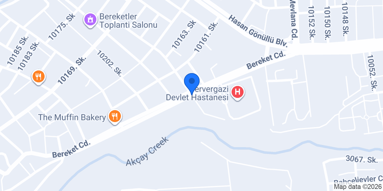 Mete Çiçekçilik konumu