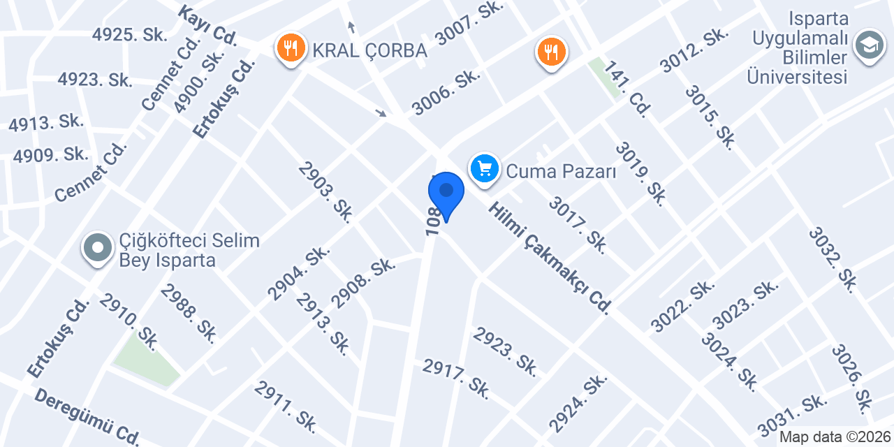 Özgür Döner Salonu konumu