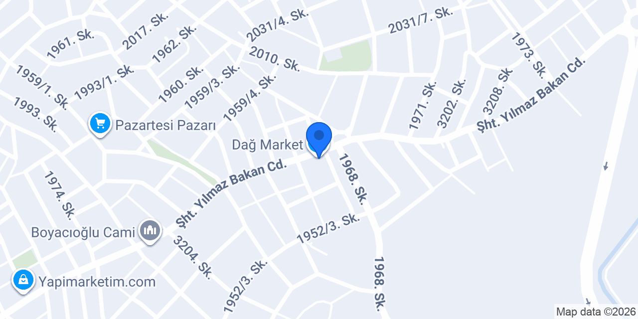 Denizli Çelik Petshop konumu
