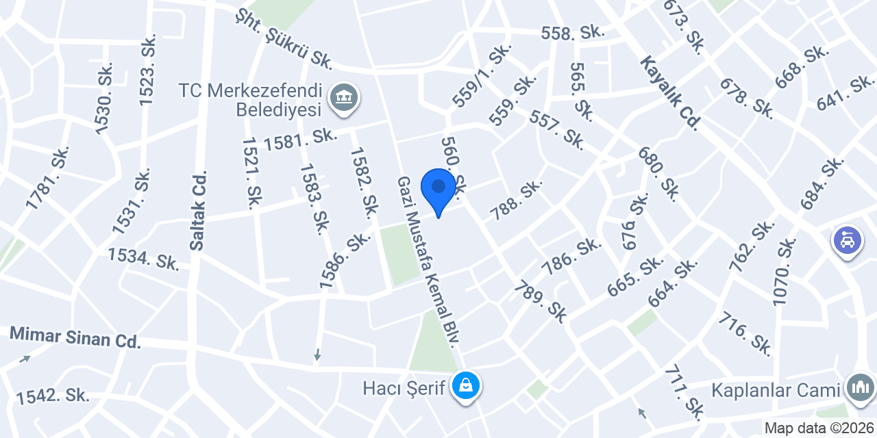 Namaste Bilinçli Yaşam Merkezi konumu