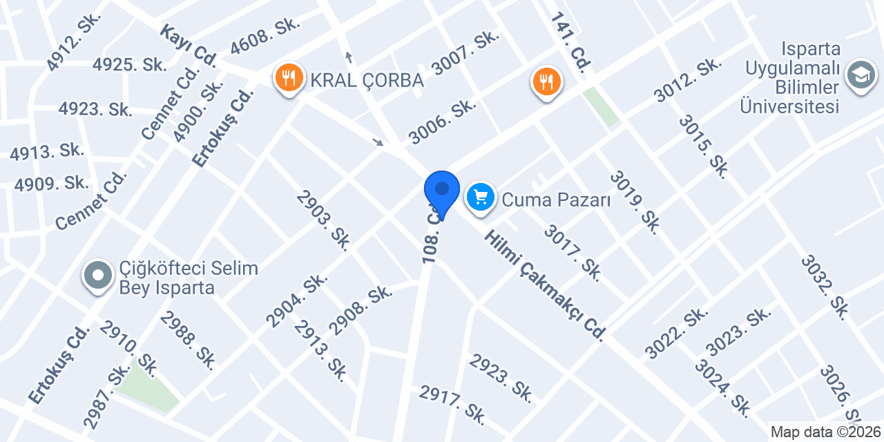 Elif Unlu Mamulleri konumu