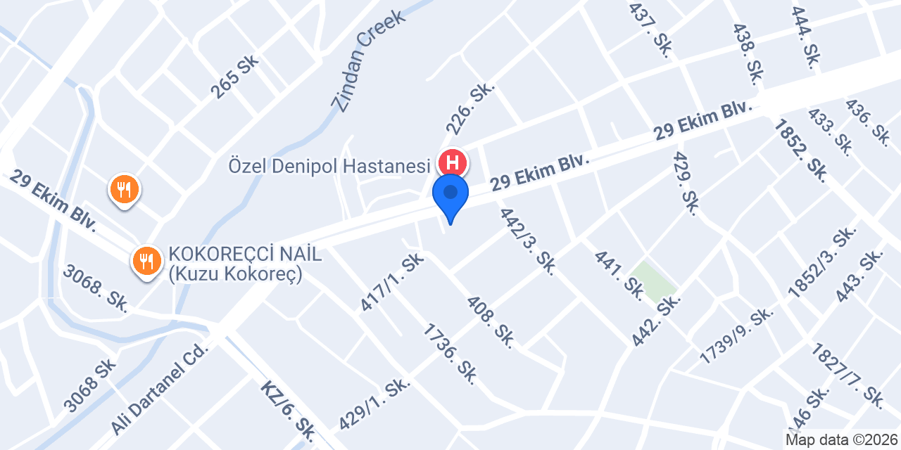 Şerife Bacı börek 29 ekim şubesi konumu