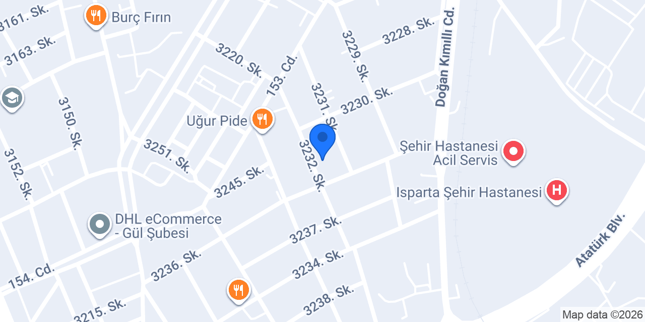 Isparta oto ses görüntü DOĞAN TUNİNG konumu