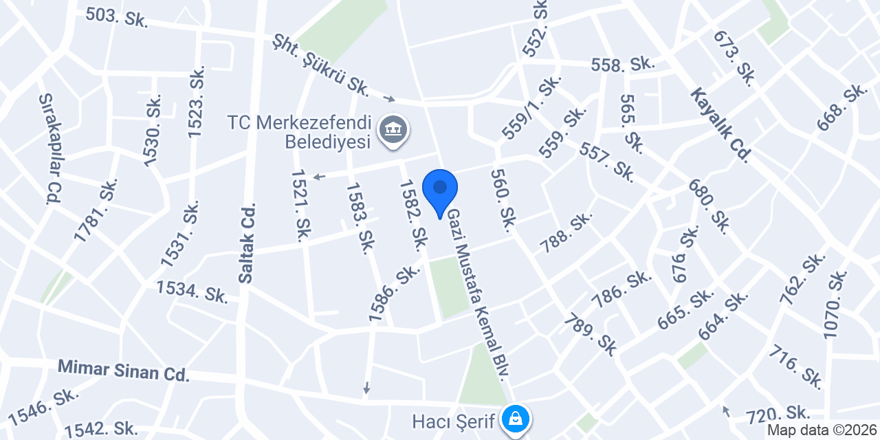 Çekirdek Kafe konumu