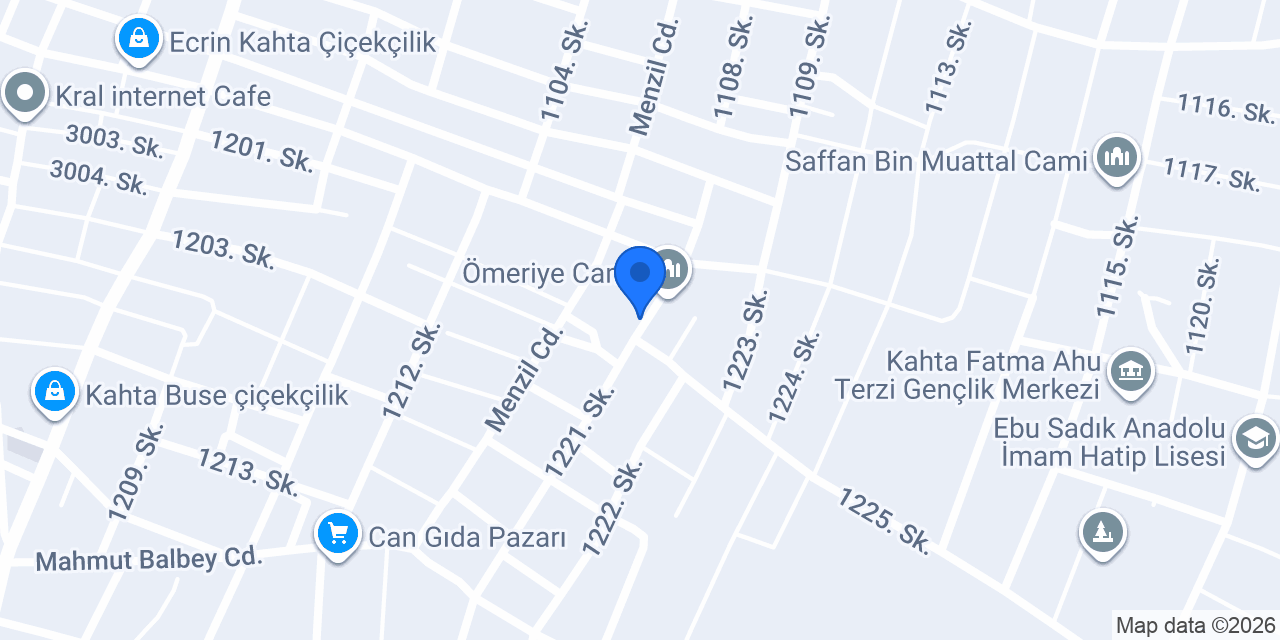 Canbek Fırını konumu