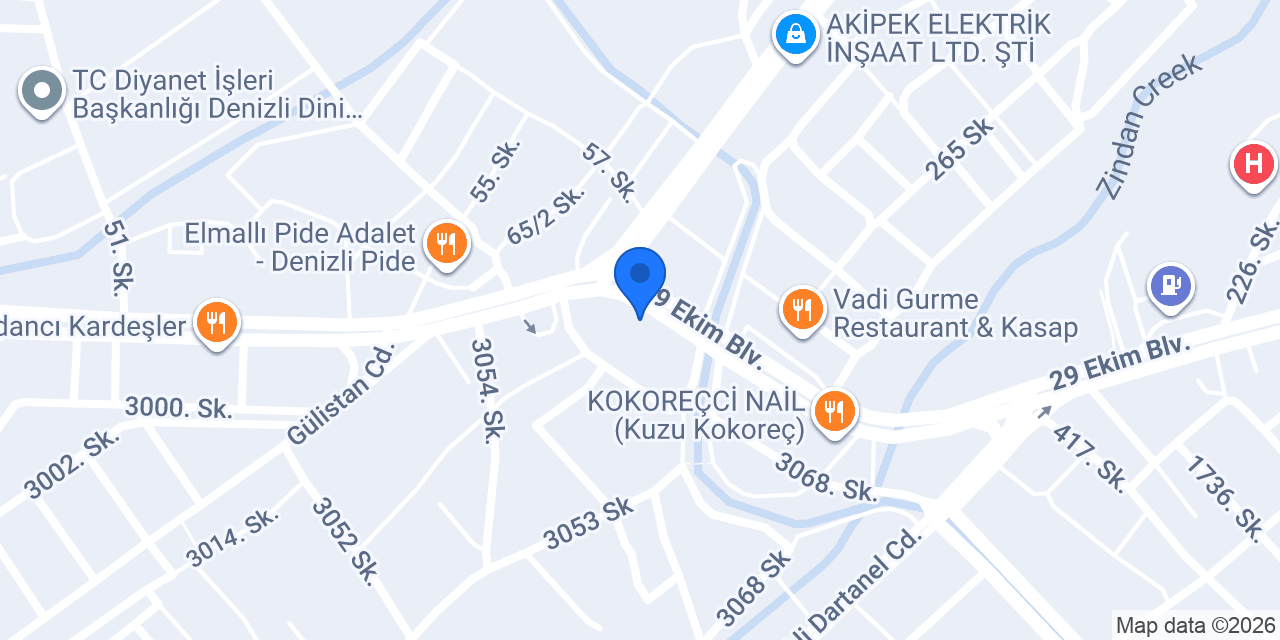 Müdürüm Bahçelievler konumu