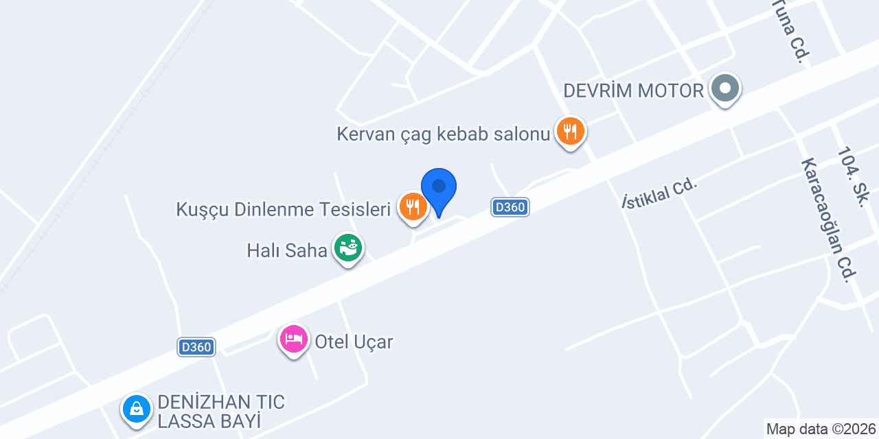 Petrol Ofisi konumu