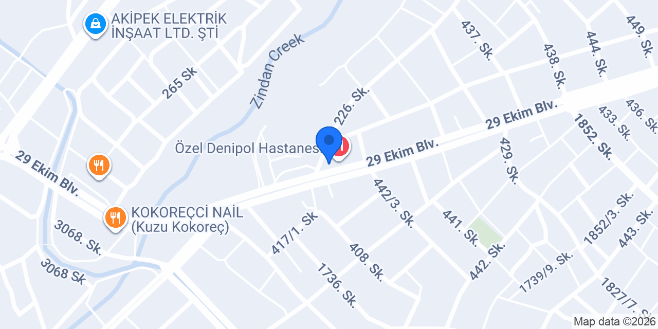 Uzm. Dr. Ali Rıza ÇİFTÇİOĞLU konumu