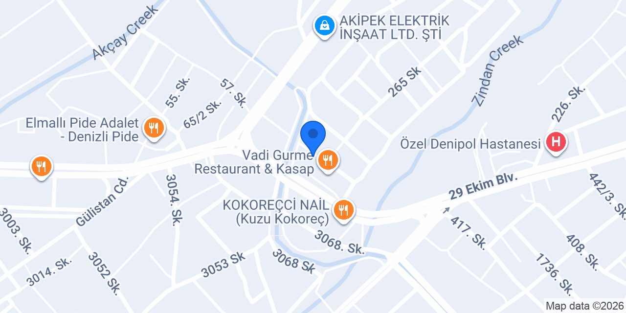 Diyetisyen Melike İlksoy Duraklı konumu