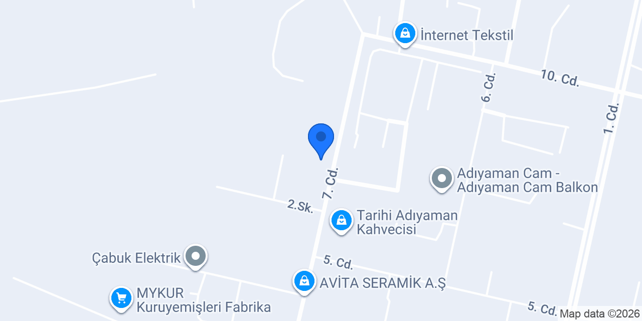 Alara Ergül Mobilya konumu