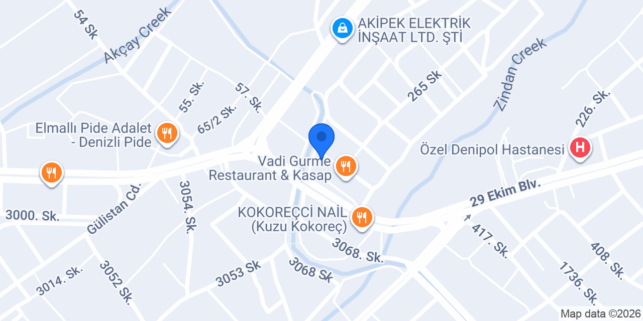 Doç. Dr. Gülşah Selvi Demirtaş konumu