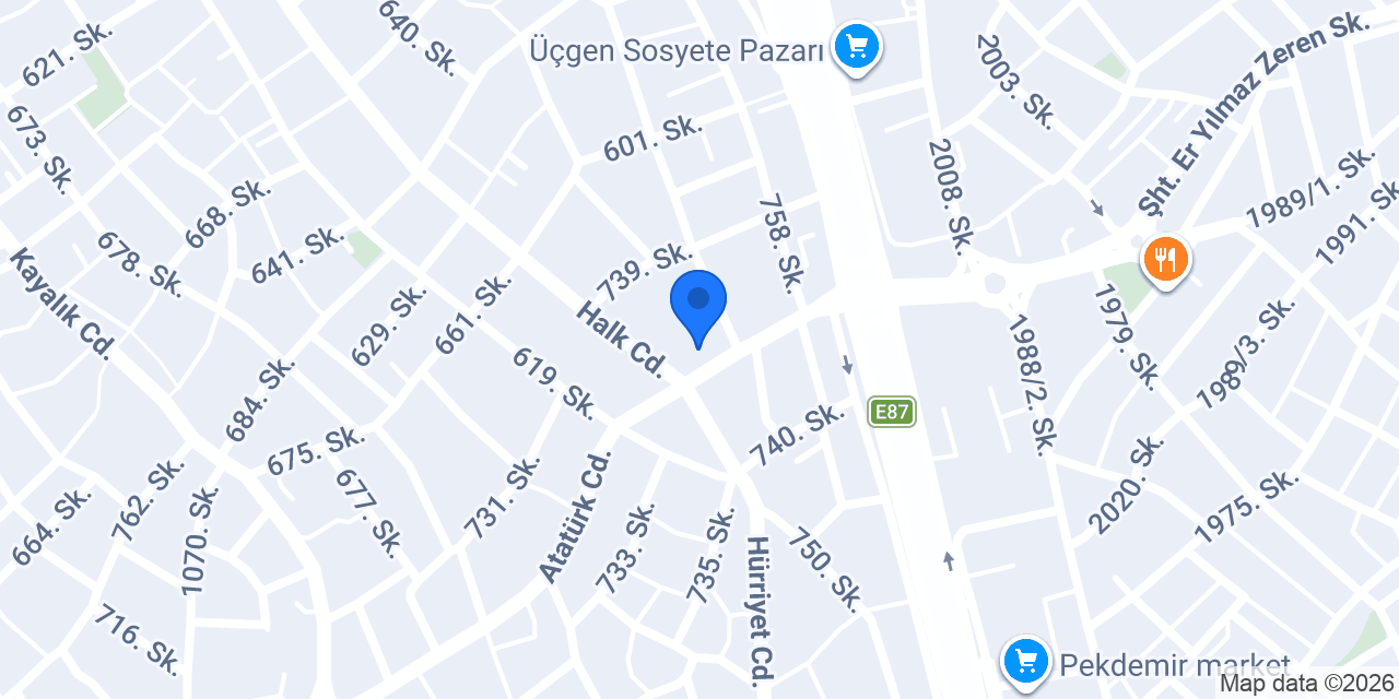 Rüya Hediyelik konumu