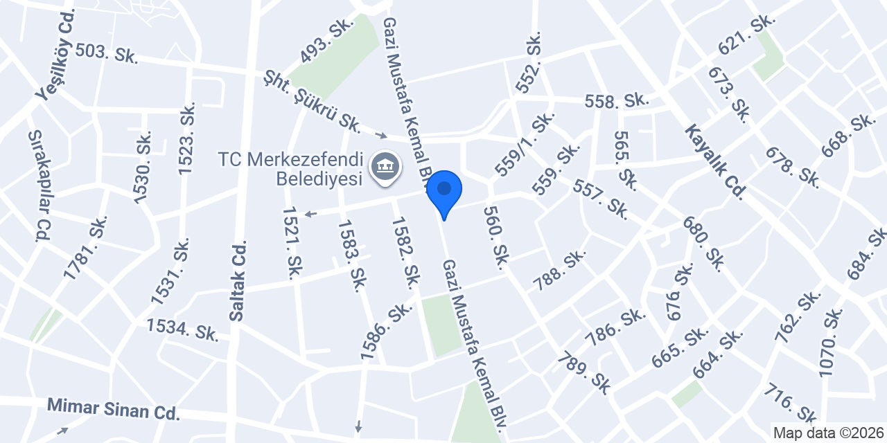 Erdat Hukuk Arabuluculuk Av. Talat Erdat konumu