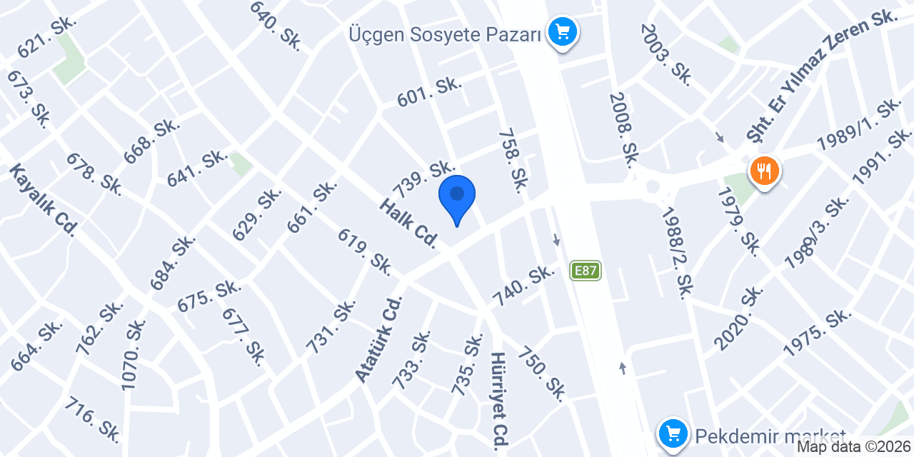 Akın Pide konumu