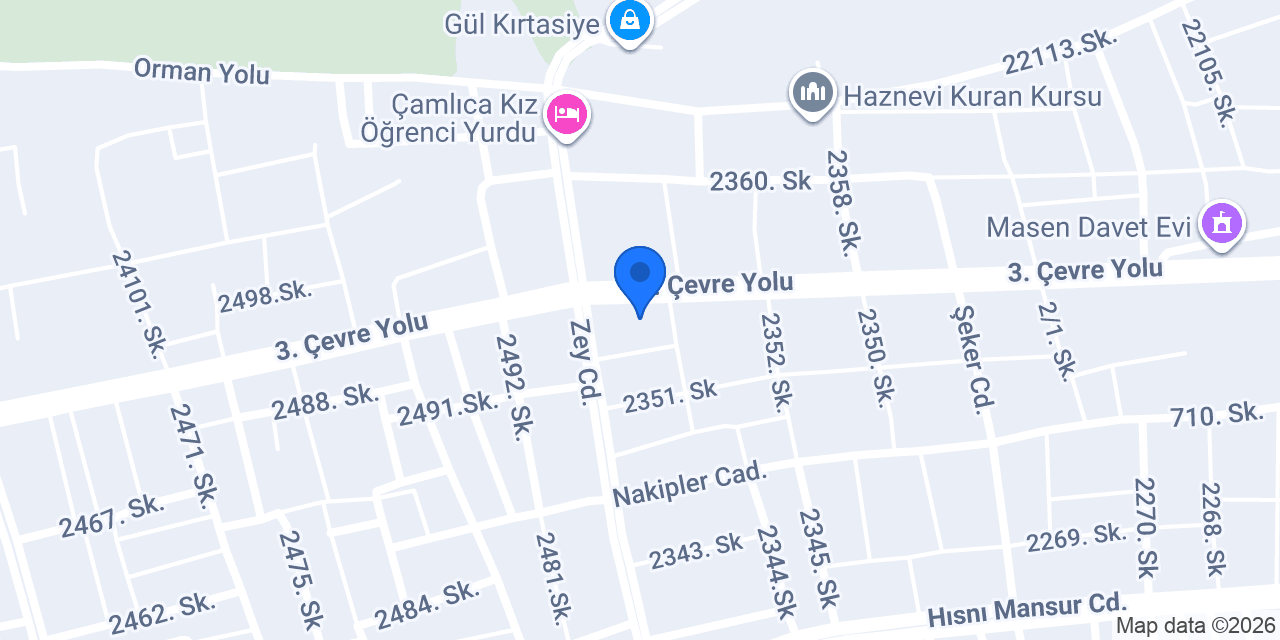 Kardeşler Unlu Mamülleri 2.Şube konumu