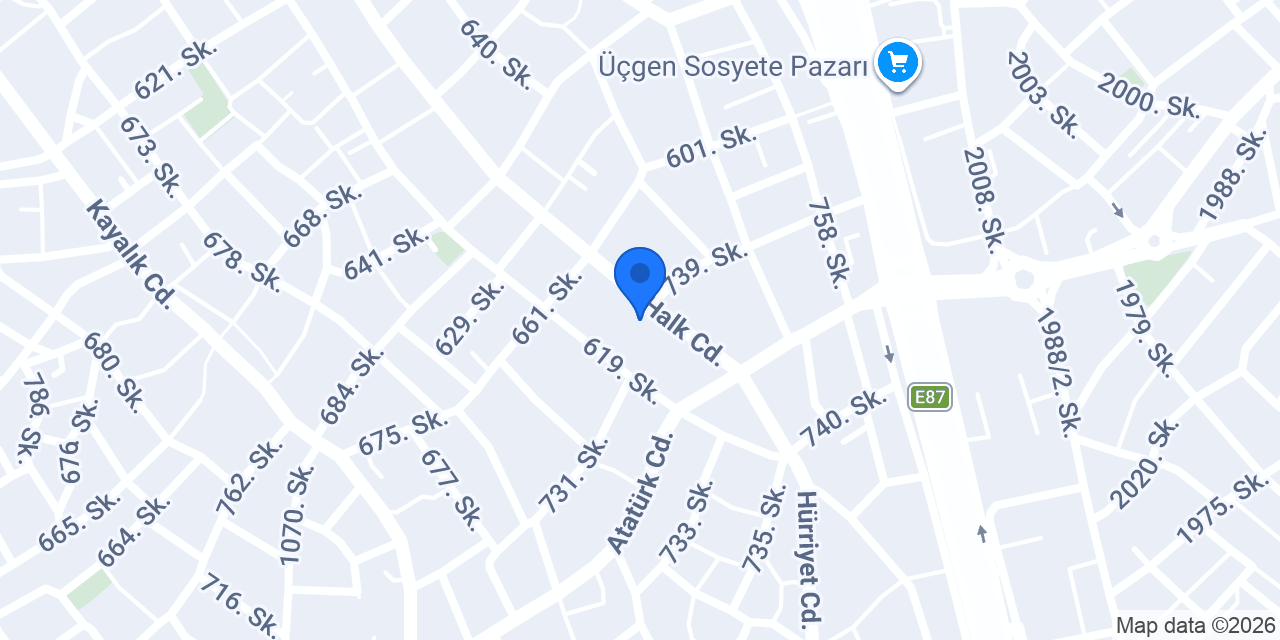 Aycan Yapı konumu