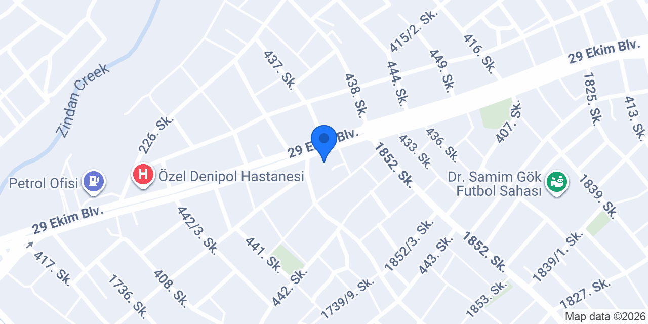 DENİZLİ EKMEK konumu