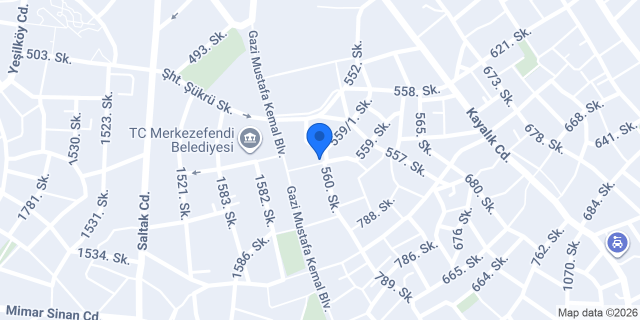 Avcı Özyurt Hukuk Bürosu konumu