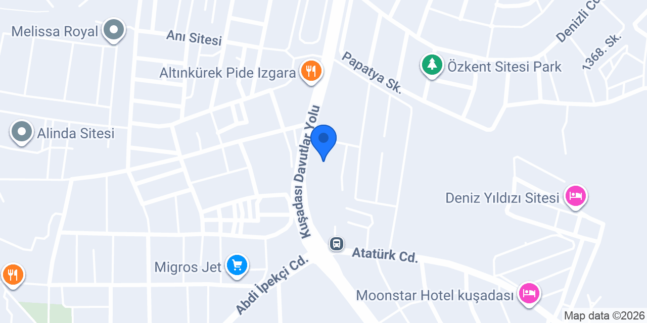 SAHİL VETERİNER KLİNİĞİ konumu