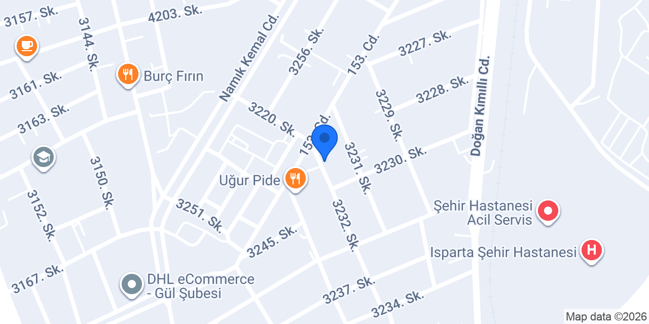 Bozdemir Yapı Market konumu