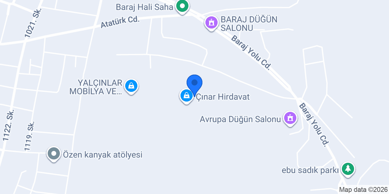 ER MOBİLYA konumu
