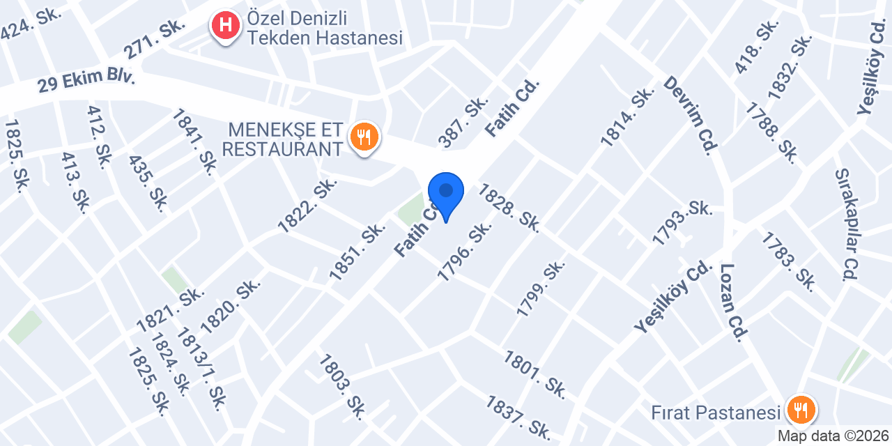 One Sigorta Denizli konumu