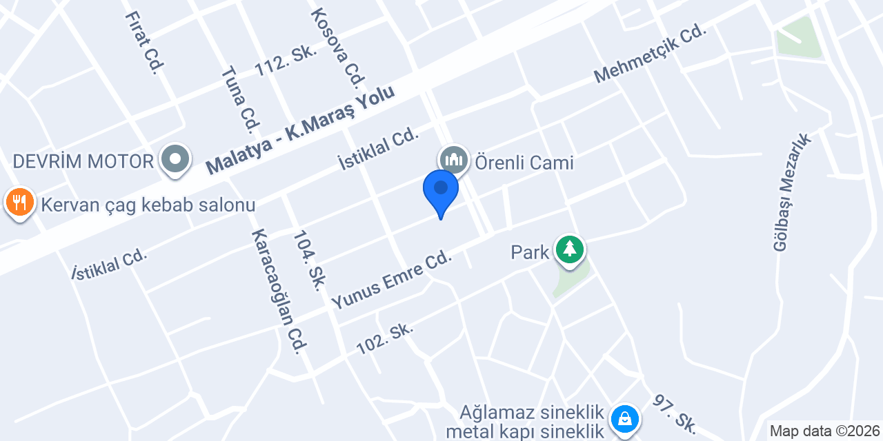 Karais yem bayi konumu
