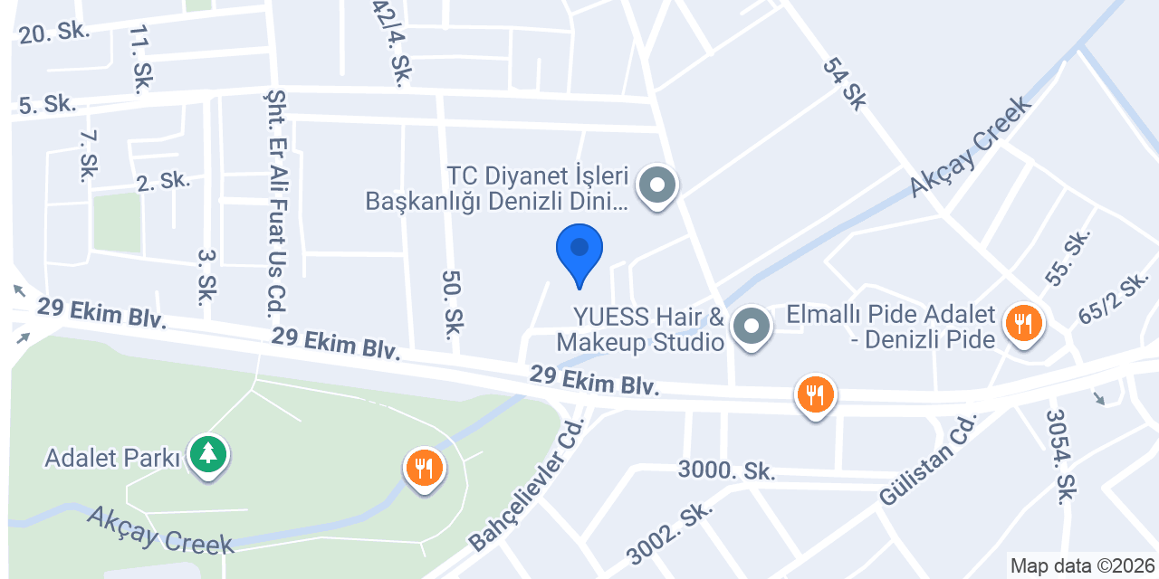 Şükrü Fatma Zeybekci Cami konumu
